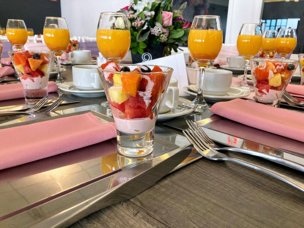 organización de banquetes para eventos sociales